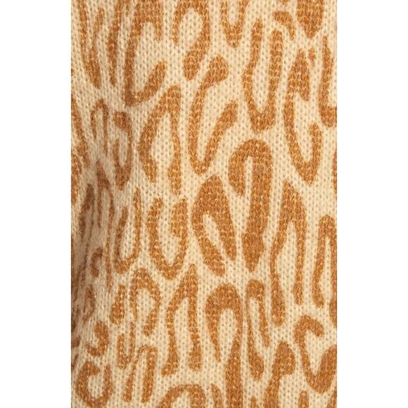 Rebecca Minkoff Kerry Leopard-Print Cardigan S $250 - Picture 2 of 5